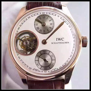IWC シースルーバック 43.5mm メンズ 自動巻き式腕時計