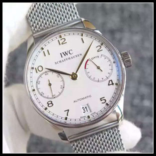 IWC シースルーバック 42.3mm メンズ 自動巻き式腕時計