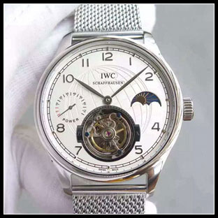 IWC シースルーバック 44mm メンズ 手巻き式腕時計