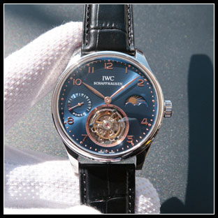 IWC シースルーバック 44mm メンズ 自動巻き式腕時計