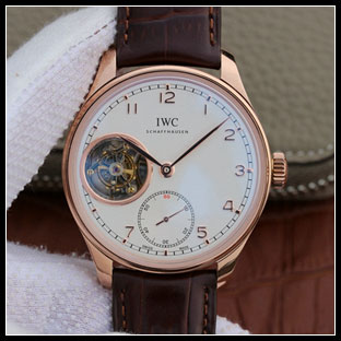 IWC シースルーバック 43mm メンズ 自動巻き式腕時計