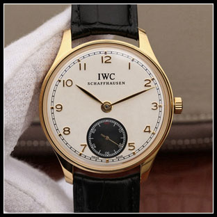 IWC シースルーバック 44mm メンズ 手巻き式腕時計 IW545408