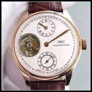 IWC シースルーバック 43.5mm メンズ 自動巻き式腕時計
