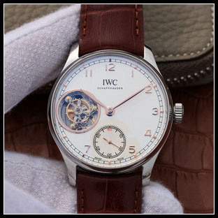 IWC シースルーバック 43mm メンズ 自動巻き式腕時計