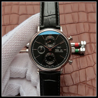 IWC 42mm メンズ 自動巻き式腕時計 IW391008