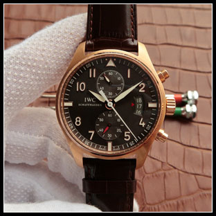 IWC 43mm メンズ 自動巻き式腕時計