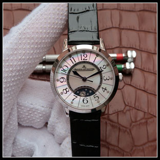 ジャガールクルト カップル 40mm/34mm シースルーバック 自動巻き腕時計