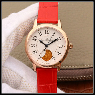 ジャガールクルト カップル 34mm/40mm シースルーバック 自動巻き腕時計