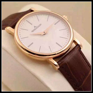 ジャガールクルト メンズ 39mm シースルーバック 自動巻き腕時計