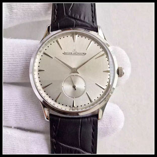 ジャガールクルト メンズ 39mm シースルーバック 自動巻き腕時計