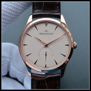 ジャガールクルト メンズ 39mm シースルーバック 自動巻き腕時計 Q1352510