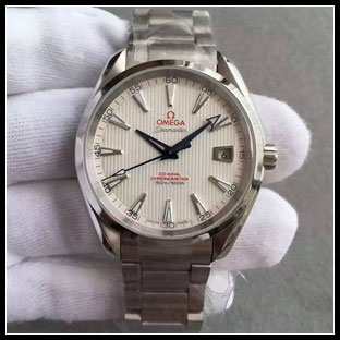 オメガ シースルーバック メンズ 41mm 自動巻き腕時計 W0061N2450