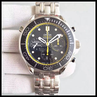 オメガ メンズ 41.5mm 自動巻き腕時計 W0581N3450
