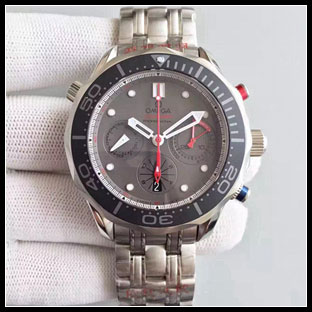 オメガ シースルーバック メンズ 41.5mm 自動巻き腕時計 W0581N3450
