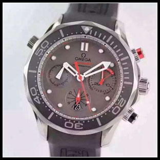 オメガ メンズ 41.5mm 自動巻き腕時計