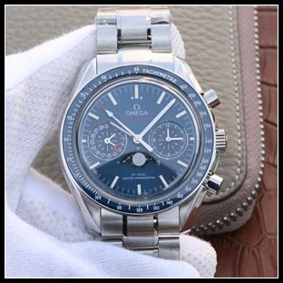 オメガ シースルーバック メンズ 44mm 自動巻き腕時計 304.33.44