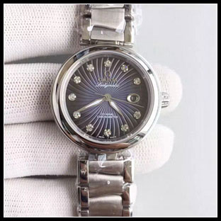 オメガ シースルーバック レディース 34mm 自動巻き腕時計 425.20.34.20.60.001