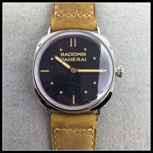 パネライ シースルーバック メンズ 47mm 手巻き式腕時計 PAM425