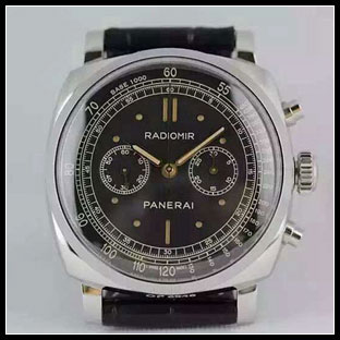 パネライ メンズ 45mm 7750手巻き式腕時計 PAM520