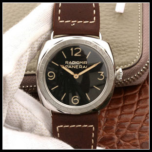 パネライ シースルーバック メンズ 47mm 手巻き式腕時計 PAM00685