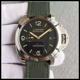 パネライ シースルーバック メンズ 44mm 自動巻き腕時計 PAM514