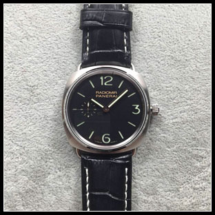 パネライ シースルーバック メンズ 42mm 手巻き式腕時計 PAM338