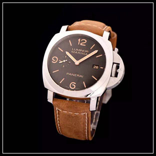 パネライ メンズ 44mm 7750自動巻き腕時計 PAM608