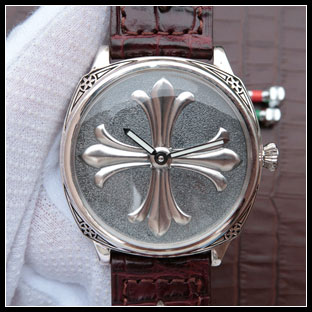 パネライ シースルーバック メンズ 47mm 手巻き式腕時計