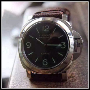 パネライ メンズ 44mm 手巻き式腕時計 PAM560