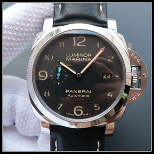 パネライ シースルーバック メンズ 44mm 自動巻き腕時計 PAM01359