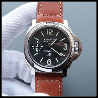 パネライ メンズ 44mm 手巻き式腕時計