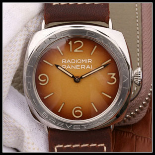 パネライ メンズ 47mm 手巻き式腕時計 PAM00687