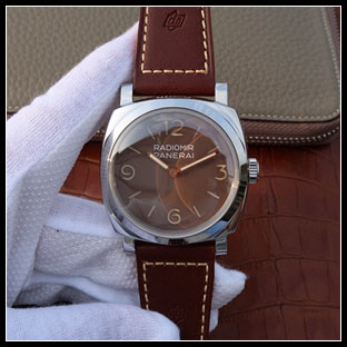 パネライ シースルーバック メンズ 47mm 手巻き式腕時計 PAM662