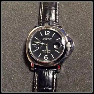パネライ メンズ 44mm ASIA7750自動巻き腕時計 PAM104