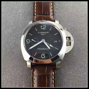 パネライ シースルーバック メンズ 44mm 自動巻き腕時計 PAM320