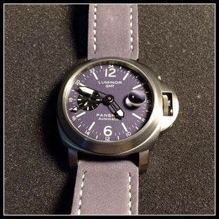 パネライ メンズ 43mm 自動巻き腕時計 PAM089