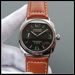 パネライ シースルーバック メンズ 45mm 手巻き式腕時計 PAM609