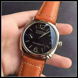 パネライ メンズ 45mm 手巻き式腕時計 PAM183