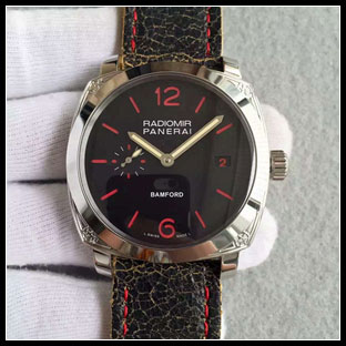 パネライ シースルーバック メンズ 44mm 自動巻き腕時計 PAM514