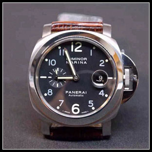 パネライ メンズ 44mm LUMINOR 自動巻き腕時計 PAM164