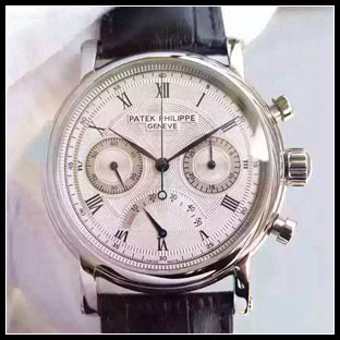 パテックフィリップ メンズ 40mm シースルーバック 手巻き式腕時計