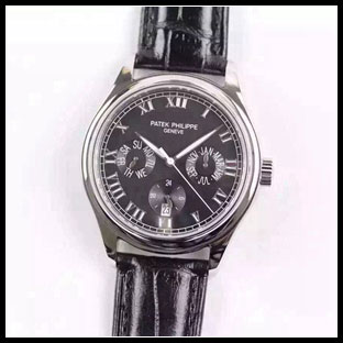 パテックフィリップ メンズ 40mm シースルーバック 自動巻き腕時計