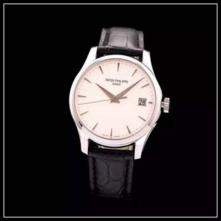 パテックフィリップ メンズ 40mm 自動巻き腕時計