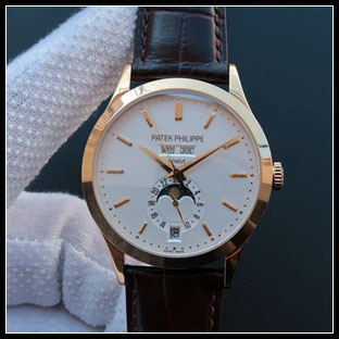 パテックフィリップ メンズ 38mm シースルーバック 自動巻き腕時計