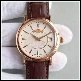 パテックフィリップ メンズ 38mm シースルーバック 自動巻き腕時計