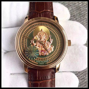 パテックフィリップ メンズ 40mm シースルーバック 自動巻き腕時計