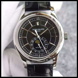パテックフィリップ メンズ 40mm シースルーバック 自動巻き腕時計