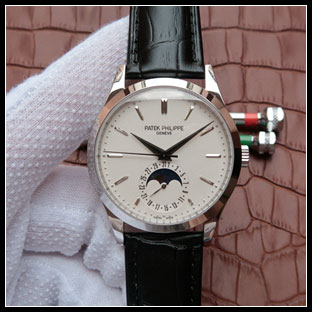 パテックフィリップ メンズ 40mm シースルーバック 自動巻き腕時計