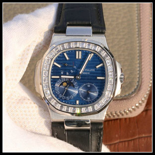 パテックフィリップ メンズ 40mm シースルーバック 自動巻き腕時計