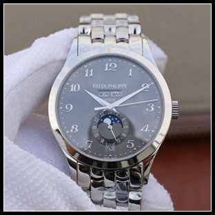 パテックフィリップ メンズ 38mm シースルーバック 自動巻き腕時計